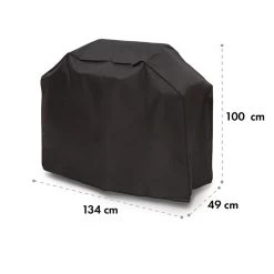 Gazooka 3.0T Wetterschutzhaube 600D Canvas 30/70% PE/PVC Schwarz -Klarstein 10033536 yy 0006 logo Klarstein Gazooka 3 0T Wetterschutzhaube schwarz