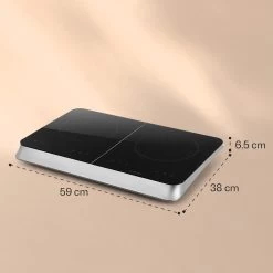 InnoChef Induktionskochfeld 3400W Touch Control Glaskeramik -Klarstein 10033593 yy 0006 logo