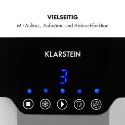 Arabica Toaster 920W LED-Display Touch-Bedienfeld Edelstahl -Klarstein 10033728 de 0004 logo