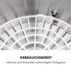 Lady Marmalade Einkochautomat Getränkespender 27L 100°C 12h Edelstahl -Klarstein 10033825 de 0009 logo