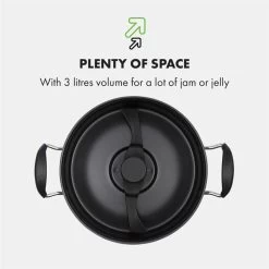 Jam Session Marmeladen- Und Geleekocher 1000W 2 Automatikprogramme 17 Jam Session Marmeladen- Und Geleekocher 1000W 2 Automatikprogramme -Klarstein 10034109 yy 0007 logo Klarstein Jam Session Marmeladen und Geleekocher