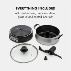 Jam Session Marmeladen- Und Geleekocher 1000W 2 Automatikprogramme 18 Jam Session Marmeladen- Und Geleekocher 1000W 2 Automatikprogramme -Klarstein 10034109 yy 0008 logo Klarstein Jam Session Marmeladen und Geleekocher