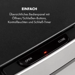 Touchless Müllsammler Sensor 72L 4 Behälter ABS PP Edelstahl Gebürstet -Klarstein 10034128 de 0006 logo