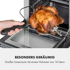 AeroVital Cube Chef Heißluftfritteuse 1700 W 14 Liter 16 Programme Ober- Und Unterhitze 13 AeroVital Cube Chef Heißluftfritteuse 1700 W 14 Liter 16 Programme Ober- Und Unterhitze -Klarstein 10034217 de 0004 logo