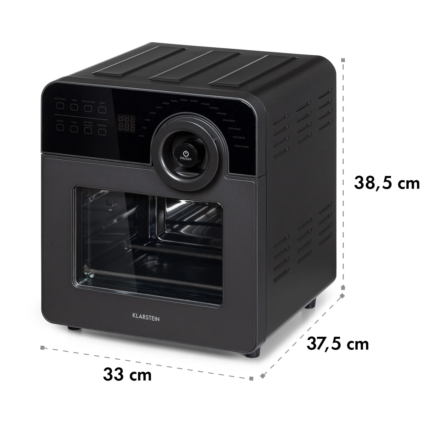 AeroVital Cube Chef Heißluftfritteuse 1700 W 14 Liter 16 Programme Ober- Und Unterhitze 10 AeroVital Cube Chef Heißluftfritteuse 1700 W 14 Liter 16 Programme Ober- Und Unterhitze – Bild 8