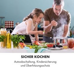 Delicatessa 80 Einbaukochfeld Induktion 3 Zonen 7400W Glaskeramik -Klarstein 10034243 de 0010 logo