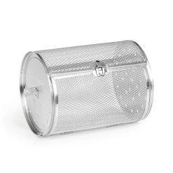 Klarstein 41 AeroVital Cube Chef Heißluftfritteuse Drehkorb Zubehör Edelstahl