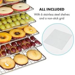 Flavour Dry Dörrautomat Temperatur: 35 - 75 °C Digitaler Thermostat -Klarstein 10034423 yy 0005 logo Klarstein Flavour Dry Doerrautomat schwarz