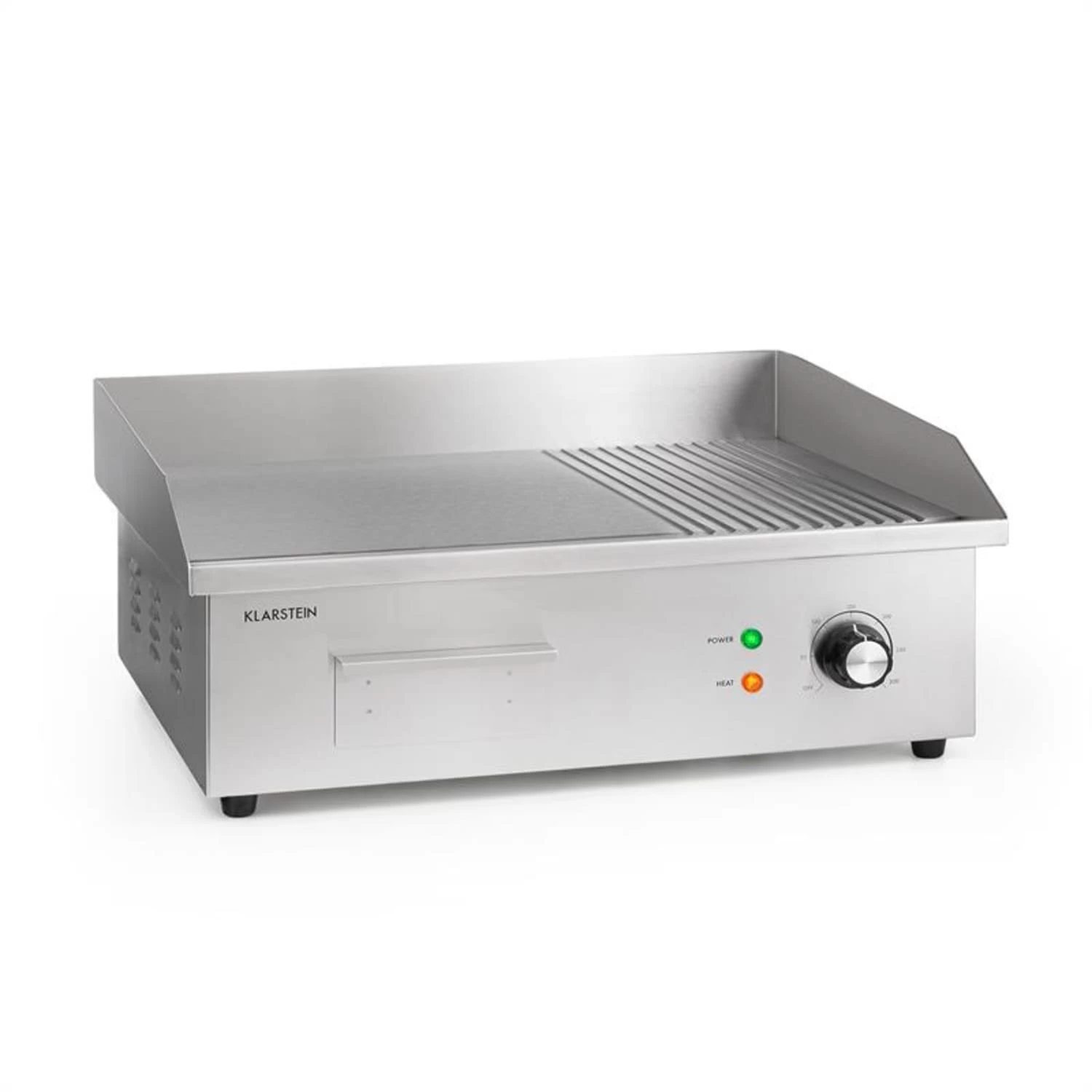 Grillmeile 3000GR Elektrogrill 3000W 54,5x35cm Glatt/geriffelt