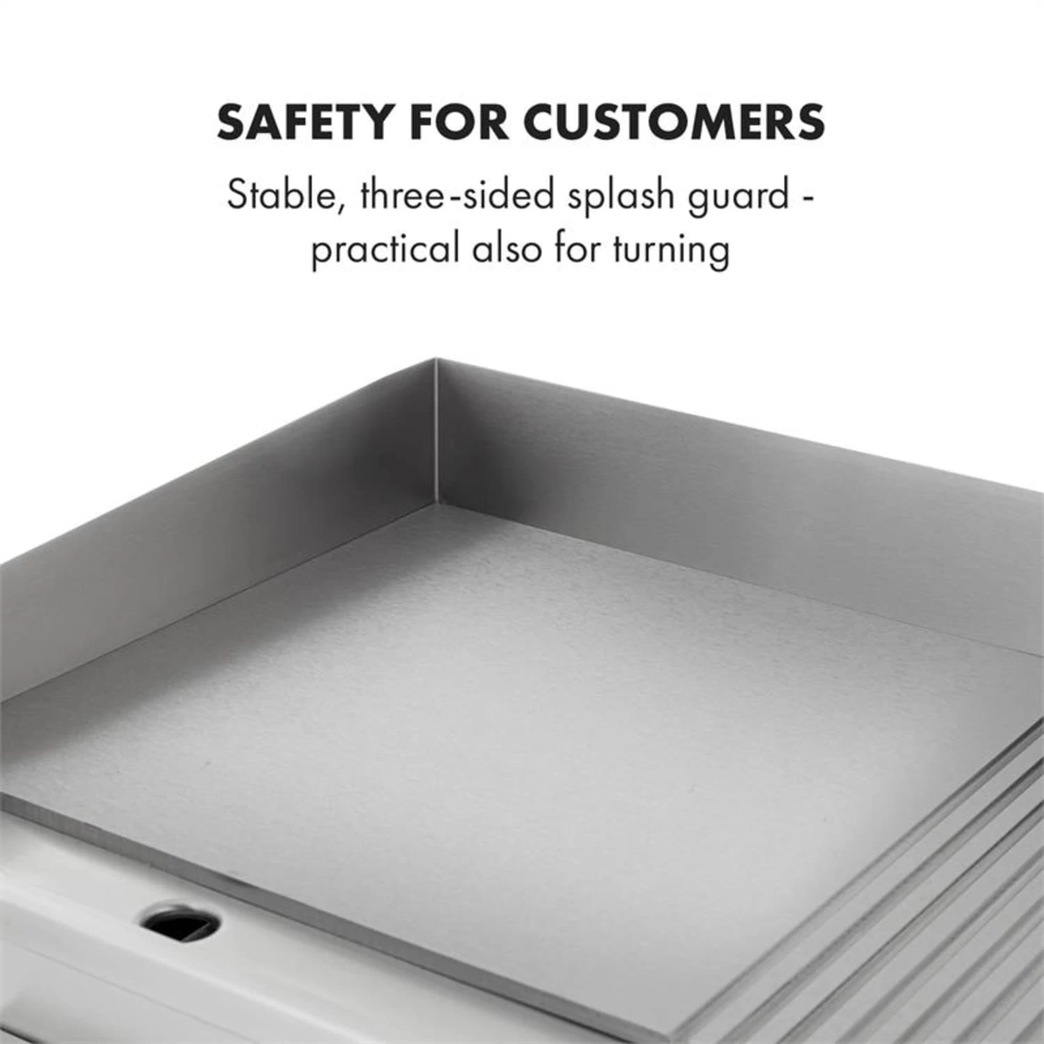 Grillmeile 3000GR Elektrogrill 3000W 54,5x35cm Glatt/geriffelt – Bild 6