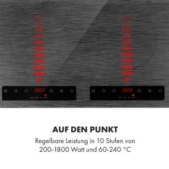 Varicook Steel Induktionskochfeld 3100W 10 Leistungsstufen Topfsensor -Klarstein 10034504 de 0004 logo