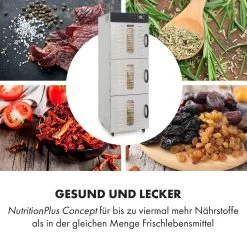 Master Jerky 550 Dörrautomat 2400W 40-90 °C 24h-Timer Edelstahl Silber 14 Master Jerky 550 Dörrautomat 2400W 40-90 °C 24h-Timer Edelstahl Silber -Klarstein 10034546 de 0005 logo
