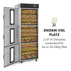 Master Jerky 550 Dörrautomat 2400W 40-90 °C 24h-Timer Edelstahl Silber 15 Master Jerky 550 Dörrautomat 2400W 40-90 °C 24h-Timer Edelstahl Silber -Klarstein 10034546 de 0006 logo