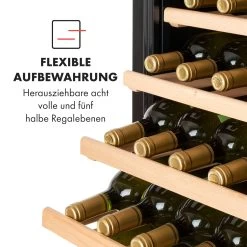 First Class 129 Weinkühlschrank 4 Dispenser 129Fl 5-22°C Touch Glastür -Klarstein 10034565 de 0007 logo