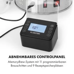 Brauheld Pro Maischekessel 2500W 35L 30-100°C Umwälzpumpe Edelstahl -Klarstein 10034587 de 0003 logo