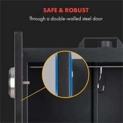 Flintstone Räucherofen 1600W Thermometer Edelstahl Elektrisch -Klarstein 10034702 yy 0004 logo Klarstein NES C16