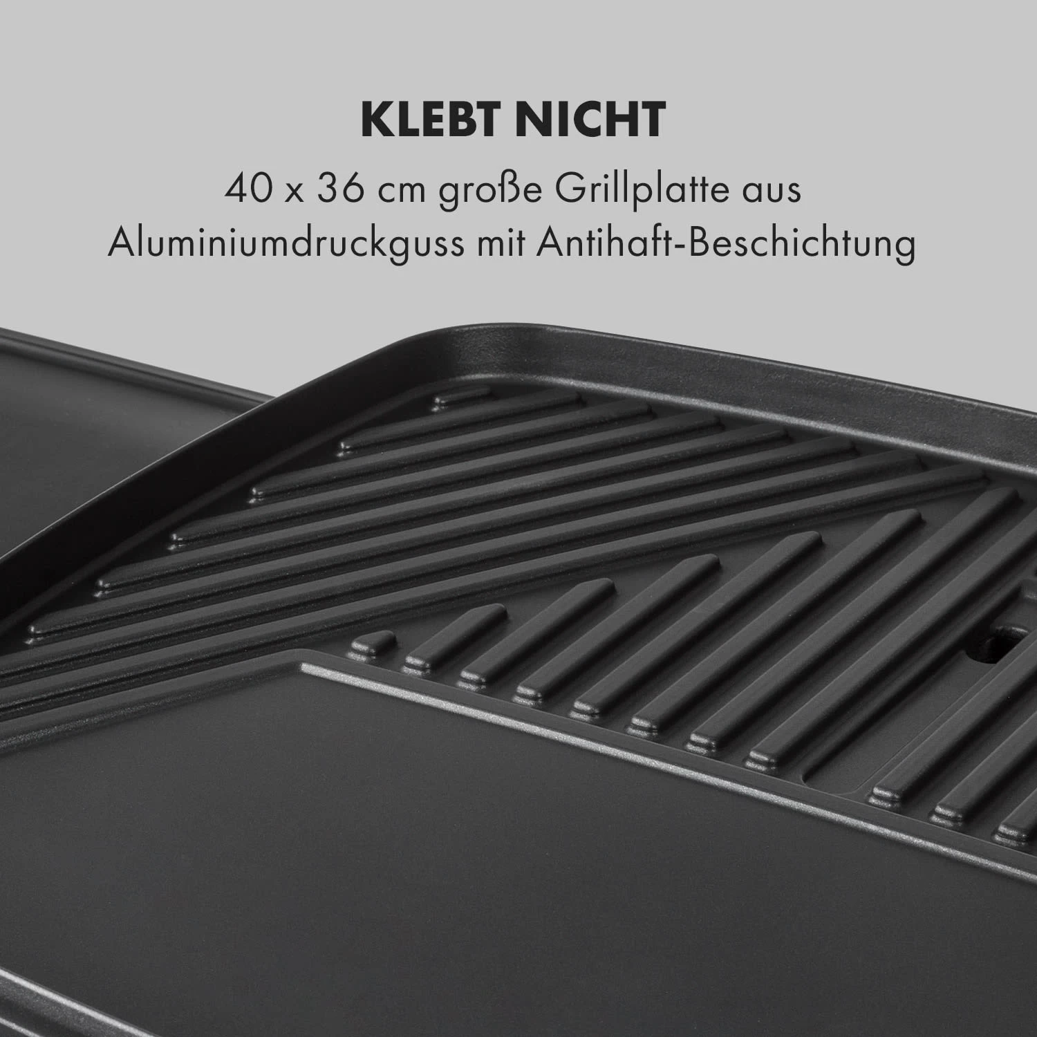 Gatsby Elektrogrill 2000W Antihaft-Grillfläche Seitentische 6 Gatsby Elektrogrill 2000W Antihaft-Grillfläche Seitentische – Bild 4