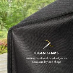 Tomahawk Wetterschutzhaube 600D Canvas 30/70% PE/PVC Schwarz -Klarstein 10034713 yy 0004 logo Klarstein Tomahawk Wetterschutzhaube 140cm