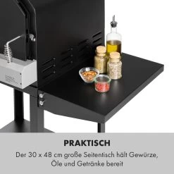 Pizzaiolo Pro Pizza-Gasgrill 76x143x66cm Schamottestein Stahl Mobil 15 Pizzaiolo Pro Pizza-Gasgrill 76x143x66cm Schamottestein Stahl Mobil -Klarstein 10034844 de 0004 logo