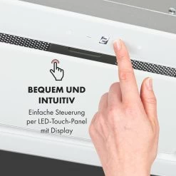 Hektor Eco Dunstabzugshaube Lüfterbaustein 52 Cm 566 M³/h Touch Glas -Klarstein 10034865 de 0004 logo