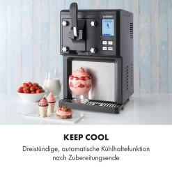 Sweet Sundae Eiscrememaschine Kompressor 1,5l Edelstahl Schwarz 17 Sweet Sundae Eiscrememaschine Kompressor 1,5l Edelstahl Schwarz -Klarstein 10034911 de 0006 logo