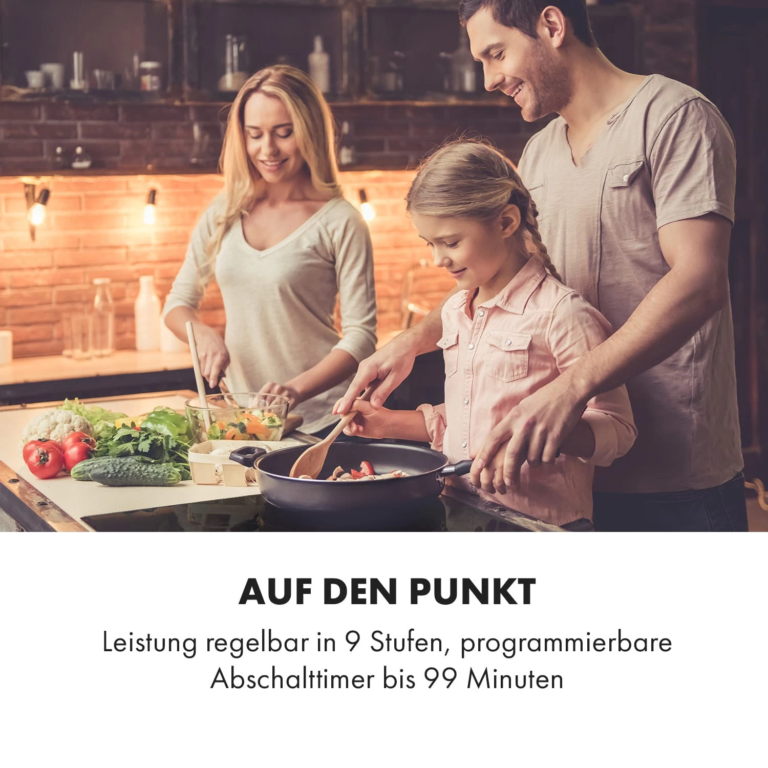 Delicatessa 90 Hybrid Einbaukochfeld Induktion 5 Zonen 7400W 4 Delicatessa 90 Hybrid Einbaukochfeld Induktion 5 Zonen 7400W – Bild 2