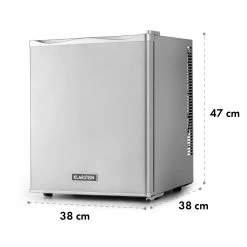 Happy Hour Minibar 5-15°C EEK G Lautlos 23dB LED-Licht -Klarstein 10035240 yy 0007 logo