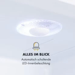 Happy Hour 33 Minibar 33L 5-15°C EEK G 25dB LED-Licht -Klarstein 10035243 de 0006 logo