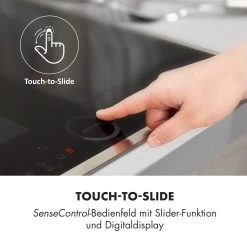 Delicatessa 60 Prime Induktionskochfeld 4 Zonen 7000W Timer -Klarstein 10035266 de 0005 logo