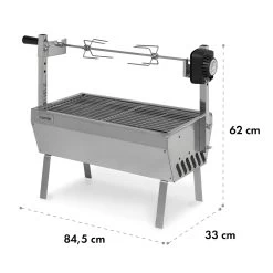 Sauenland Mini Rotisserie-Grill Drehspieß 4W 12kg Max. Edelstahl 15 Sauenland Mini Rotisserie-Grill Drehspieß 4W 12kg Max. Edelstahl -Klarstein 10035371 yy 0007 dimensions