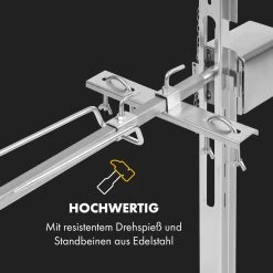 Sauenland Survivor Spanferkelgrill Drehspieß 12W 70kg Max. Edelstahl 13 Sauenland Survivor Spanferkelgrill Drehspieß 12W 70kg Max. Edelstahl -Klarstein 10035372 de 0004 logo