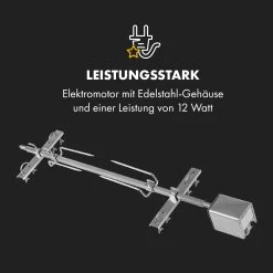 Sauenland Survivor Spanferkelgrill Drehspieß 12W 70kg Max. Edelstahl 15 Sauenland Survivor Spanferkelgrill Drehspieß 12W 70kg Max. Edelstahl -Klarstein 10035372 de 0006 logo