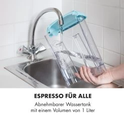 Espressionata Gusto Espressomaschine 1100W 15 Bar Druck -Klarstein 10035377 de 0005 logo
