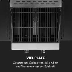 Valdosta 2.0 Gasgrill 2x3,6kW Brenner Edelstahl 14 Valdosta 2.0 Gasgrill 2x3,6kW Brenner Edelstahl -Klarstein 10035413 de 0003 logo