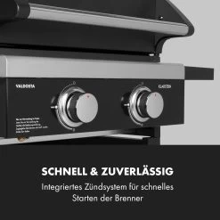 Valdosta 2.0 Gasgrill 2x3,6kW Brenner Edelstahl 18 Valdosta 2.0 Gasgrill 2x3,6kW Brenner Edelstahl -Klarstein 10035413 de 0007 logo