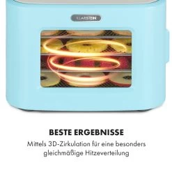 Tutti Frutti Dörrautomat 400W 35-80°C 8 Liter -Klarstein 10035482 de 0003 logo