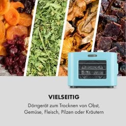 Tutti Frutti Dörrautomat 400W 35-80°C 8 Liter -Klarstein 10035482 de 0007 logo