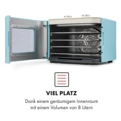 Tutti Frutti Dörrautomat 400W 35-80°C 8 Liter -Klarstein 10035482 de 0008 logo