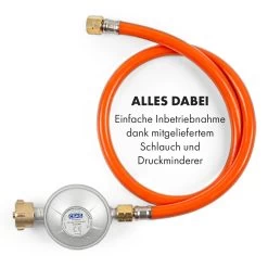 Goldflame 4 Gaskochfeld 4-flammig Messing-Brenner Glaskeramik -Klarstein 10035499 de 0009 logo