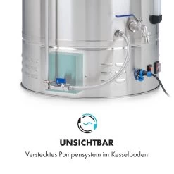 Brauheld Pro Maischekessel 3300W 70L 30-100°C Umwälzpumpe Edelstahl 15 Brauheld Pro Maischekessel 3300W 70L 30-100°C Umwälzpumpe Edelstahl -Klarstein 10035516 de 0004 logo