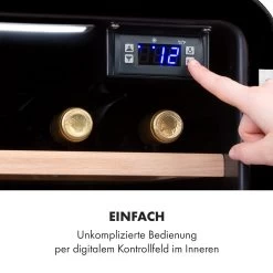 Vinetage 12 Getränkekühler Kühlschrank 48 Liter 4-22°C Retro-Design 14 Vinetage 12 Getränkekühler Kühlschrank 48 Liter 4-22°C Retro-Design -Klarstein 10035568 de 0004 logo