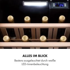 Vinetage 12 Getränkekühler Kühlschrank 48 Liter 4-22°C Retro-Design 16 Vinetage 12 Getränkekühler Kühlschrank 48 Liter 4-22°C Retro-Design -Klarstein 10035568 de 0006 logo