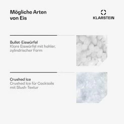 Icefestival Bullet Eiswürfelbereiter 400W 1,9l 20kg/24h -Klarstein 10035578 de 0005 usp
