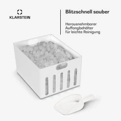 Icefestival Bullet Eiswürfelbereiter 400W 1,9l 20kg/24h -Klarstein 10035578 de 0006 usp