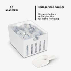 Icefestival Cube Eiswürfelbereiter 400W 1,9l 20kg/24h -Klarstein 10035579 de 0006 usp