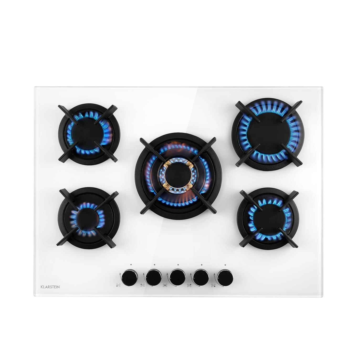 Goldflame 5 Gaskochfeld 5-flammig Messing-Brenner Glaskeramik 3 Goldflame 5 Gaskochfeld 5-flammig Messing-Brenner Glaskeramik