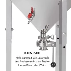 Gärkeller Pro XL Fermentierkessel 60 Liter Ablassventil 304-Edelstahl 18 Gärkeller Pro XL Fermentierkessel 60 Liter Ablassventil 304-Edelstahl -Klarstein 10035622 de 0008 logo