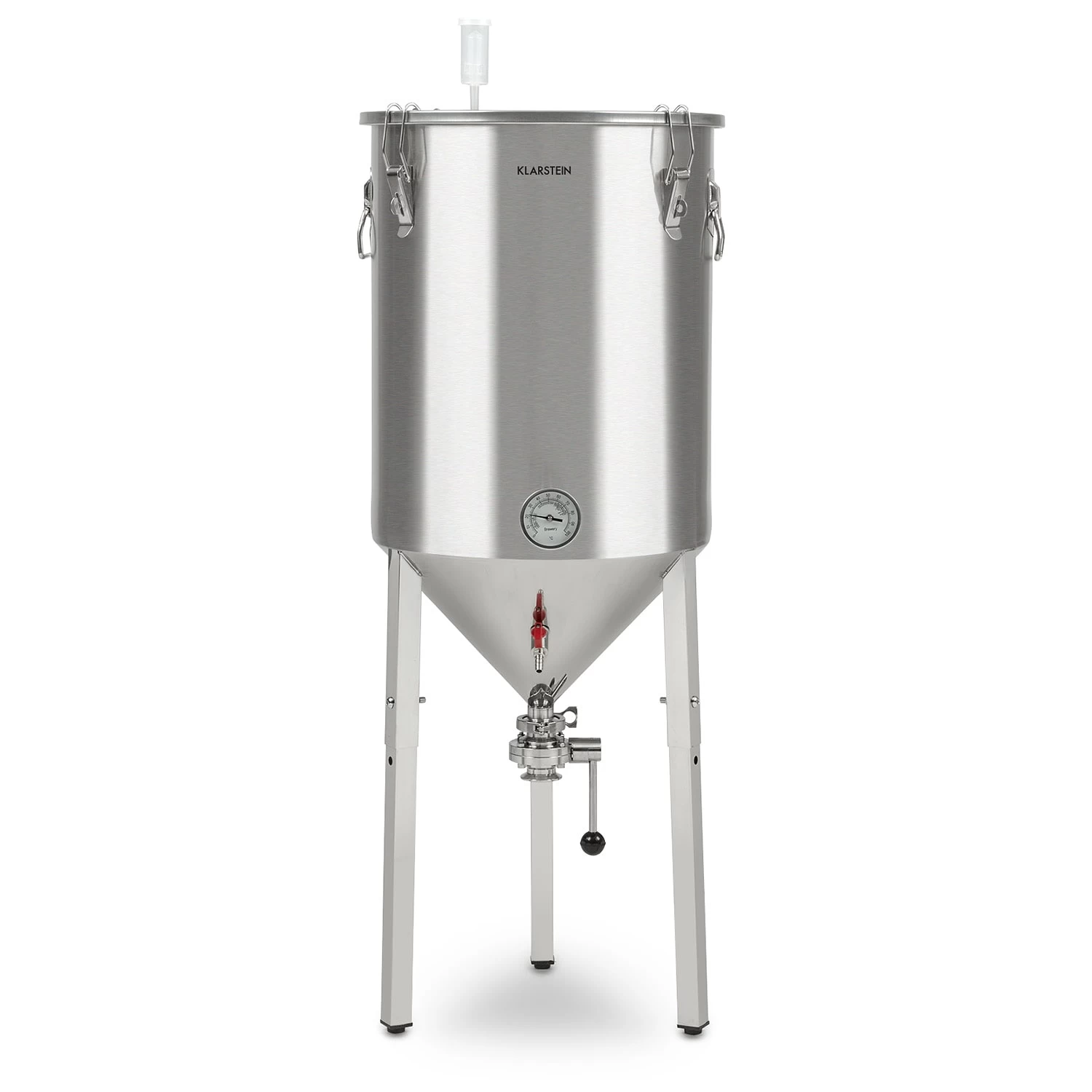 Gärkeller Pro XL Fermentierkessel 60 Liter Ablassventil 304-Edelstahl 3 Gärkeller Pro XL Fermentierkessel 60 Liter Ablassventil 304-Edelstahl