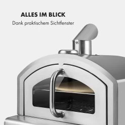 Pizzaiolo Neo Gas-Pizzaofen Inkl. Pizzastein Thermometer Edelstahl -Klarstein 10035708 de 0004 logo