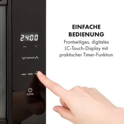 Mega Jerky Dörrautomat 650W 50-80°C LC-Touch-Display Timer -Klarstein 10035853 de 0003 logo